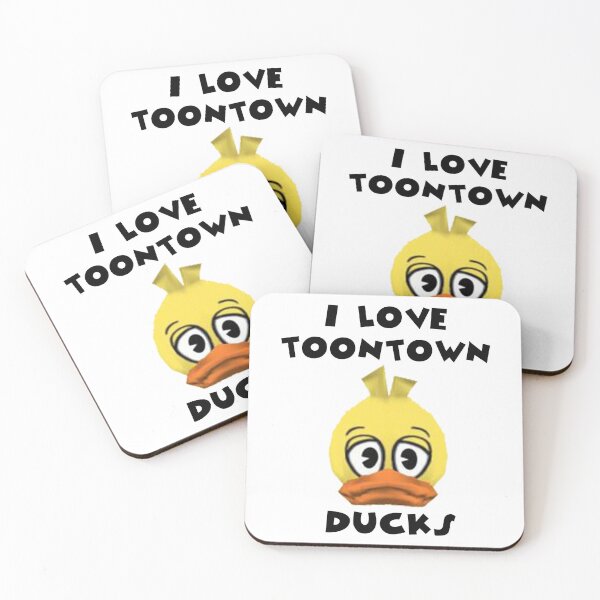 Item preview, I Love Toontown Ducks designed and sold by TooningAround.