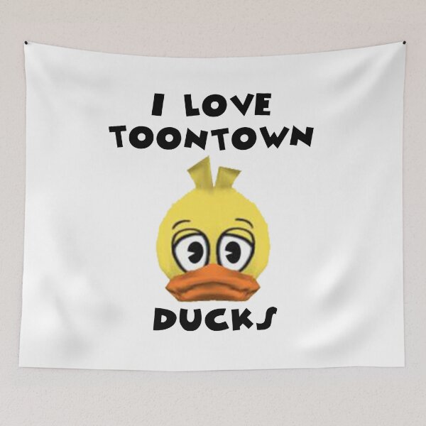 Item preview, I Love Toontown Ducks designed and sold by TooningAround.