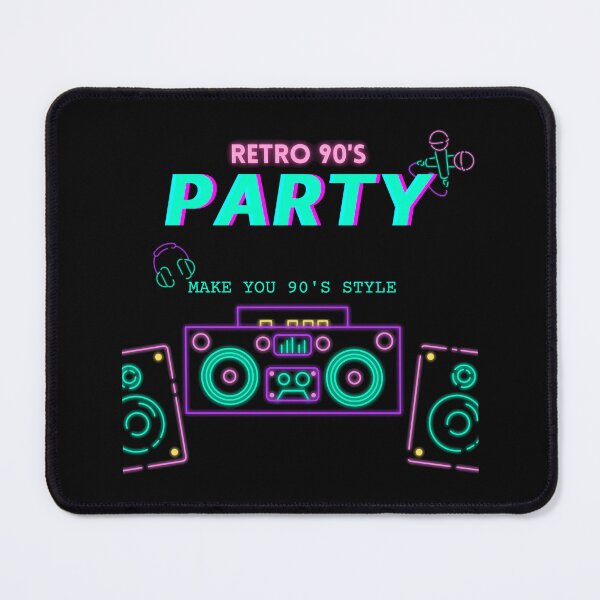 Item preview, Retro 90's Party, Make Your 90's Style designed and sold by Scopestor.
