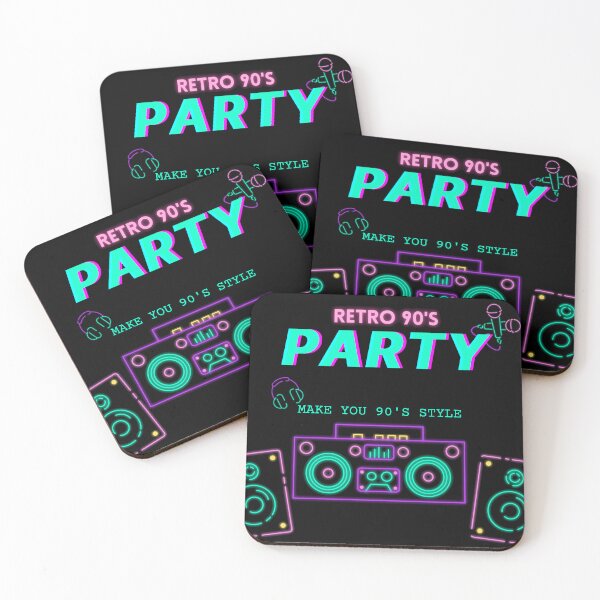 Item preview, Retro 90's Party, Make Your 90's Style designed and sold by Scopestor.