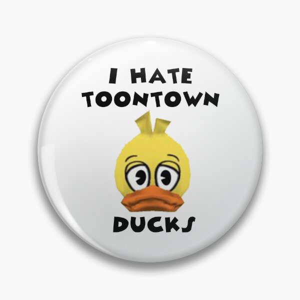 Item preview, I Hate Toontown Ducks! designed and sold by TooningAround.