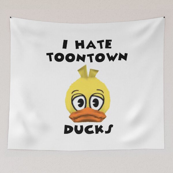 Item preview, I Hate Toontown Ducks! designed and sold by TooningAround.