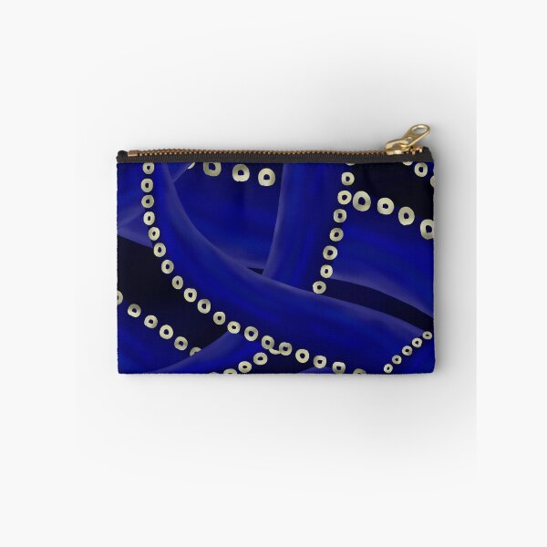 Item preview, Tentacles of the deep sea pattern blue designed and sold by octo-PS.