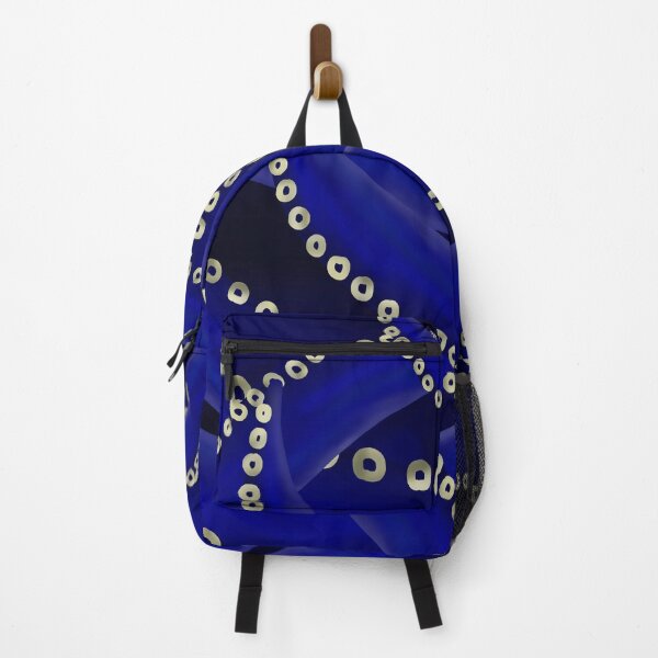 Item preview, Tentacles of the deep sea pattern blue designed and sold by octo-PS.