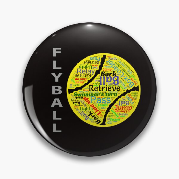 Item preview, Dog Lover Sport - Flyball - word cloud designed and sold by Just4doglovers.