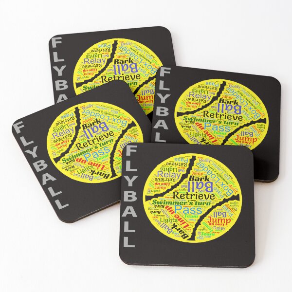 Item preview, Dog Lover Sport - Flyball - word cloud designed and sold by Just4doglovers.