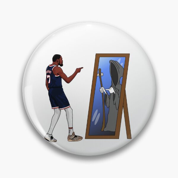 Item preview, Kevin Durant - Reaper - Mirror - Cartoon Art  designed and sold by AYA-Design.
