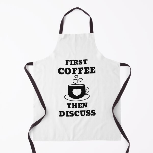 Item preview, First Coffee Then Discuss designed and sold by RedTomasB.
