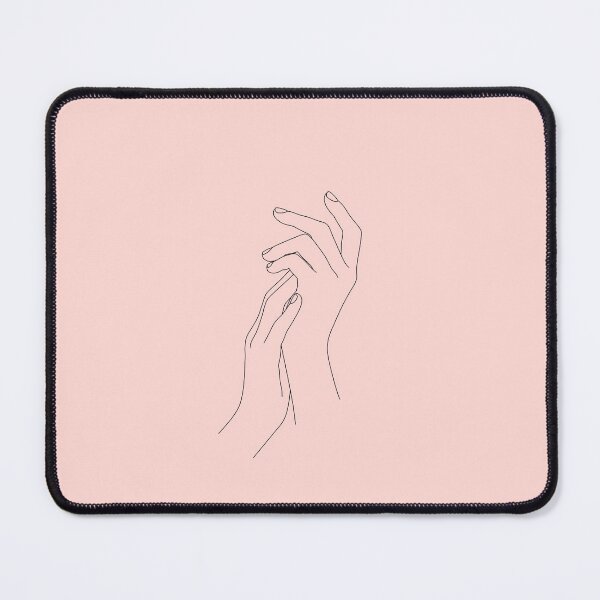 Item preview, Hands Line Drawing Illustration - Talia designed and sold by TheColourStudy.