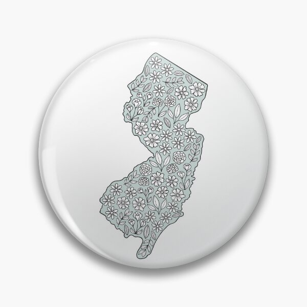 Item preview, New Jersey Blue Flowers  designed and sold by jamiemaher15.