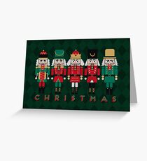 The Christmas Nutcrackers Greeting Card