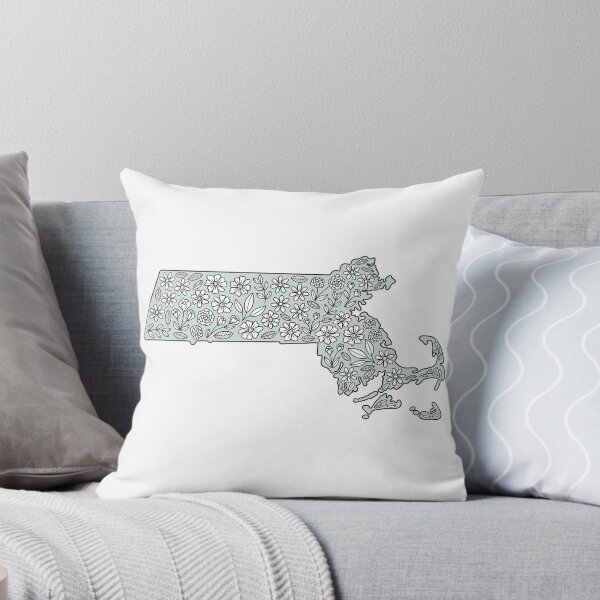 Item preview, Massachusetts Blue Flowers designed and sold by jamiemaher15.