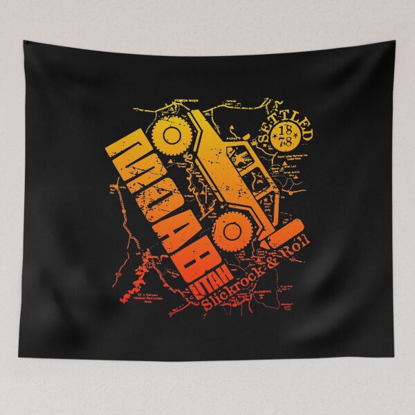 Item preview, Moab Utah 4wd Rock Crawler Off-road 4x4 Adventure Design designed and sold by hobrath.