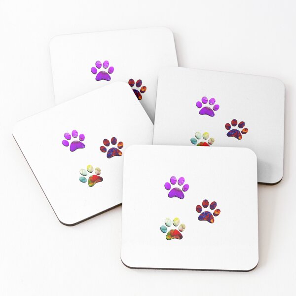 Item preview, Floral Paw Print Trio designed and sold by DonmedPro1.