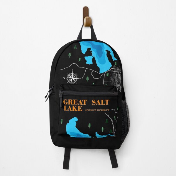 Item preview, Great Salt Lake Map designed and sold by IvonDesign.