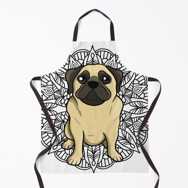 Item preview, Pug Mandala designed and sold by Ahenix.