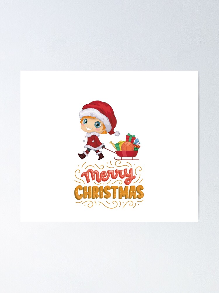 Thumbnail 1 of 3, Poster, MERRY CHRISTMAS designed and sold by IsaCria.