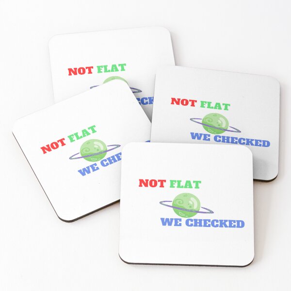Item preview,   Not Flat We Checked designed and sold by yassminishop.