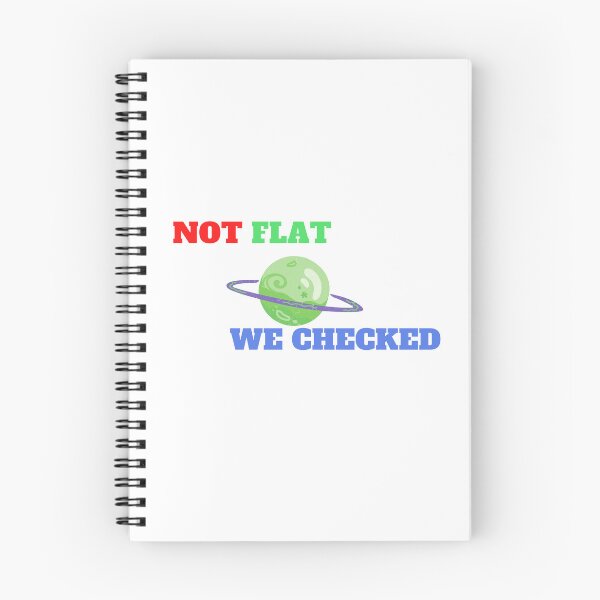 Item preview,   Not Flat We Checked designed and sold by yassminishop.