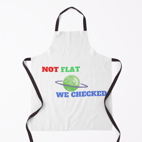 Item preview, Not Flat We Checked designed and sold by yassminishop.