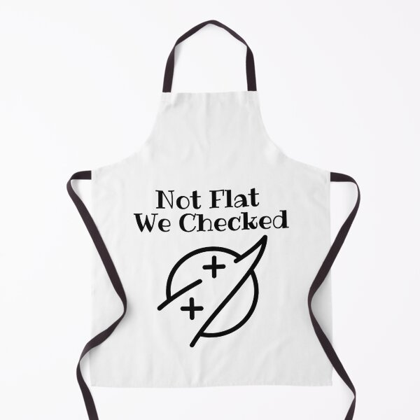 Item preview, Not Flat We Checked designed and sold by yassminishop.