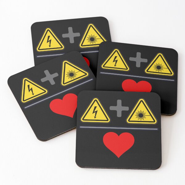 Item preview, I Love High Voltage Lasers designed and sold by plushyTamer.