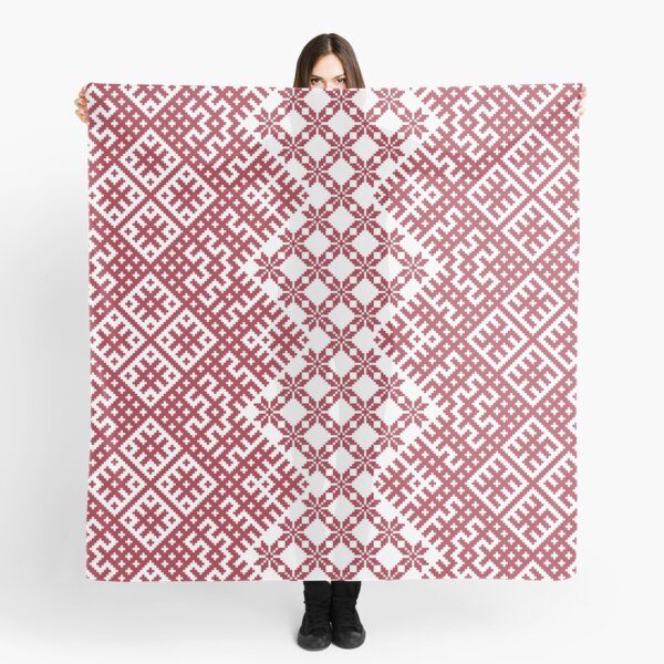 Geometric print Scarf – Lamuka Thay