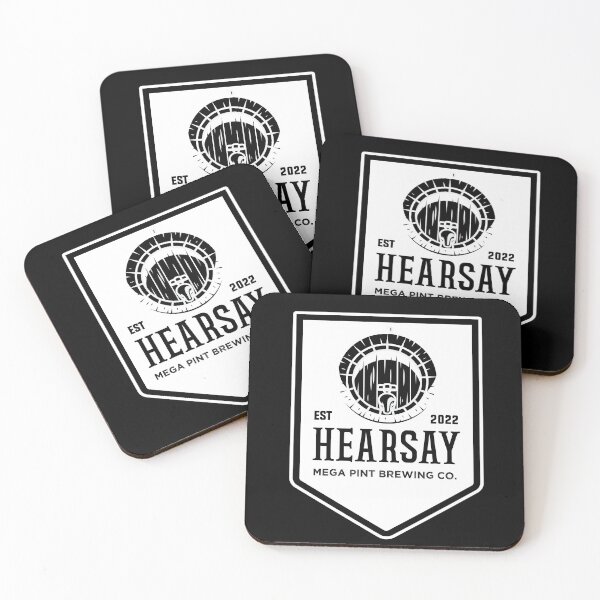 Item preview, Hearsay Brewing Company - Hearsay Brewing Co  court quote  designed and sold by Raiko-art.