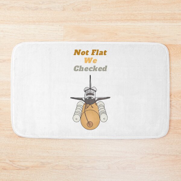 Item preview,  Not Flat We Checked designed and sold by yassminishop.
