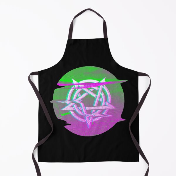 Item preview, Static Distorted Glitch Pentagram designed and sold by BetterDaze.