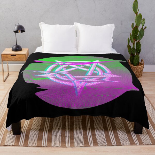 Item preview, Static Distorted Glitch Pentagram designed and sold by BetterDaze.