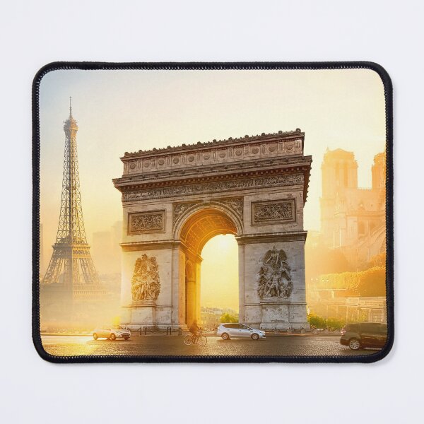 Item preview, Paris France - the Eiffel Tower, Arc de Triomphe, Notre Dame designed and sold by RegaloRepublic.