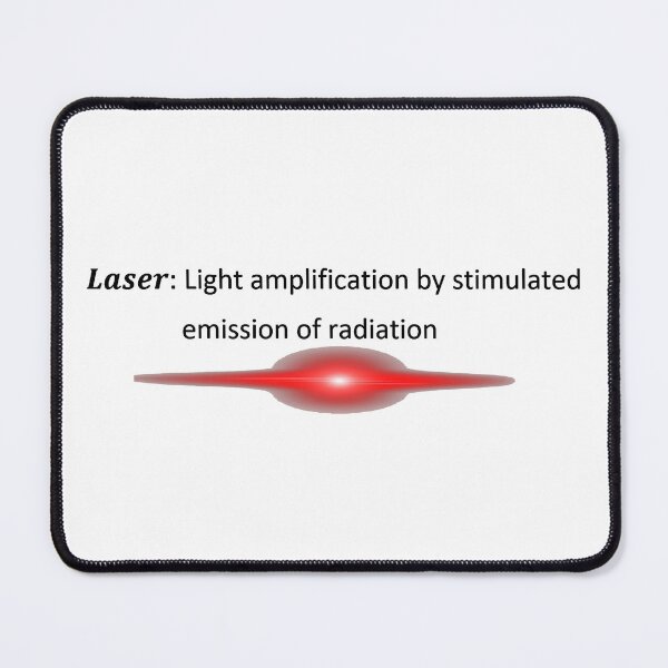 Item preview, Laser definition, light amplification by stimulated emission of radiation designed and sold by NoetherSym.