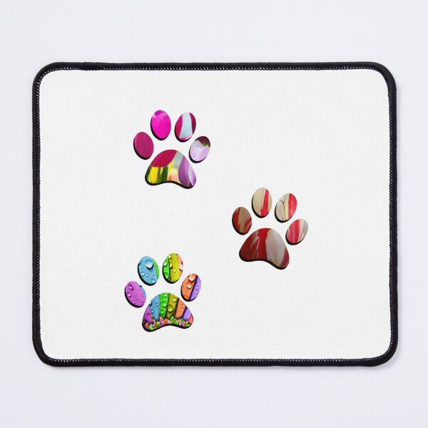 Item preview, Floral Paw Print Trio designed and sold by DonmedPro1.
