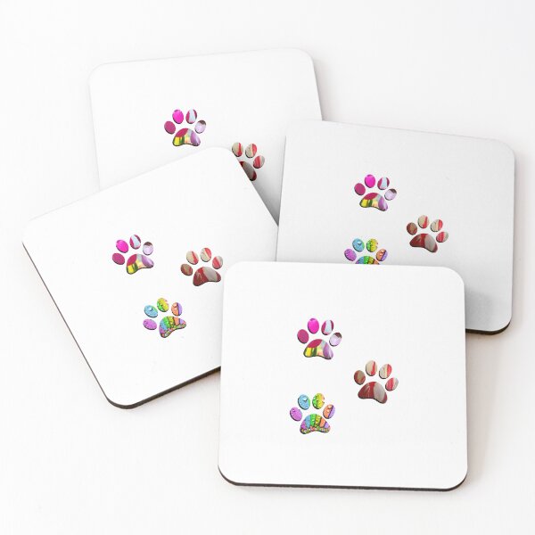Item preview, Floral Paw Print Trio designed and sold by DonmedPro1.