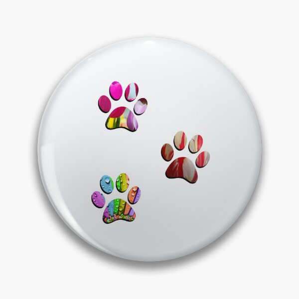 Item preview, Floral Paw Print Trio designed and sold by DonmedPro1.