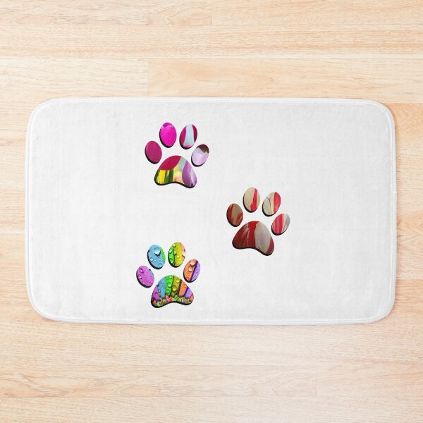 Item preview, Floral Paw Print Trio designed and sold by DonmedPro1.