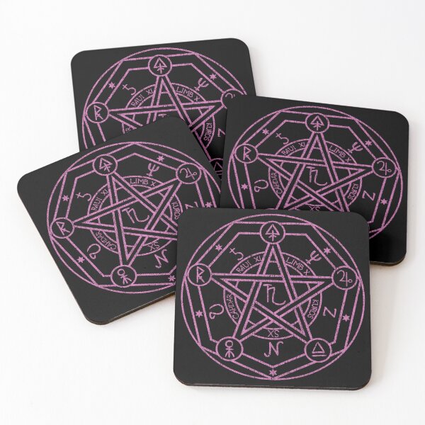 Item preview, Occult, Ritual Circle, Alchemy Symbol, Heptagon, Star, Esoteric Design 006 designed and sold by Proverbial Wisdom Design.