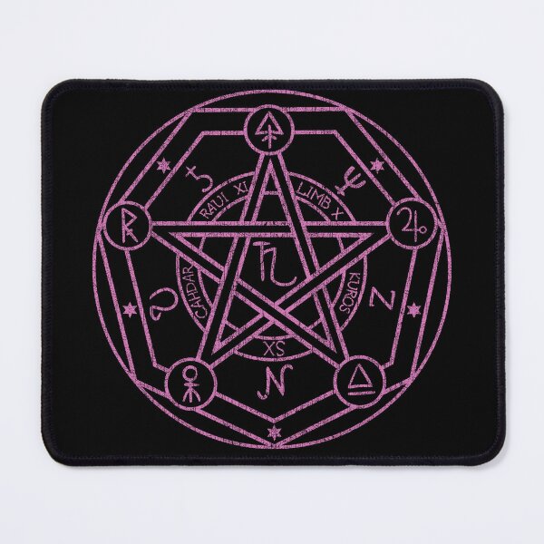 Item preview, Occult, Ritual Circle, Alchemy Symbol, Heptagon, Star, Esoteric Design 006 designed and sold by Proverbial Wisdom Design.