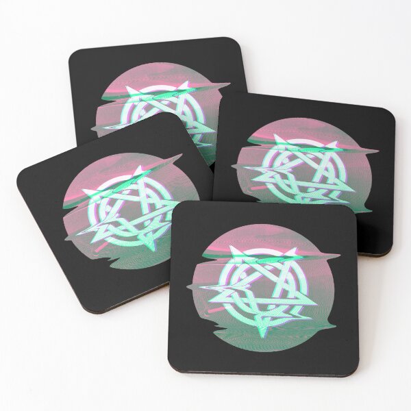Item preview, Static Distorted Glitch Pentagram designed and sold by BetterDaze.