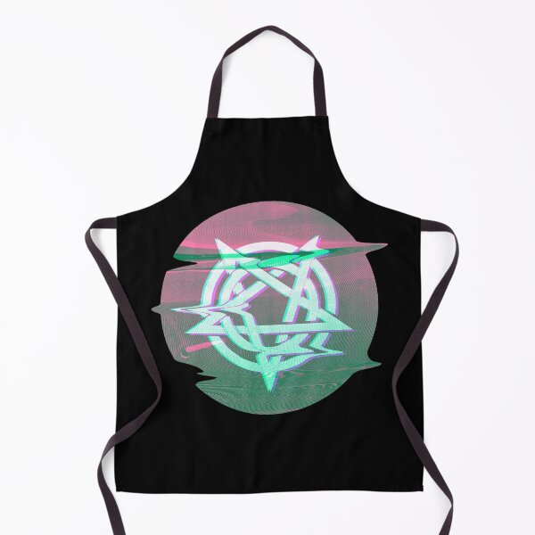 Item preview, Static Distorted Glitch Pentagram designed and sold by BetterDaze.