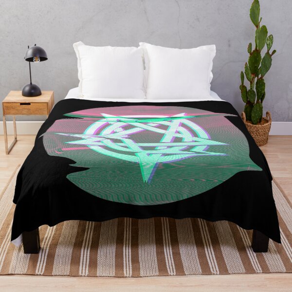 Item preview, Static Distorted Glitch Pentagram designed and sold by BetterDaze.