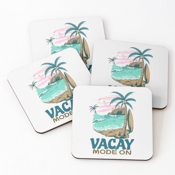 Item preview, Vacay Mode On Funny Vacation Beach Lover designed and sold by SharpThreadZ.
