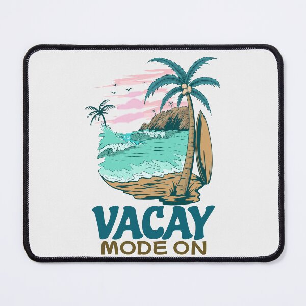 Item preview, Vacay Mode On Funny Vacation Beach Lover designed and sold by SharpThreadZ.