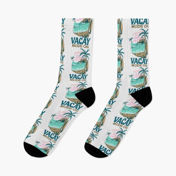 Item preview, Vacay Mode On Funny Vacation Beach Lover designed and sold by SharpThreadZ.