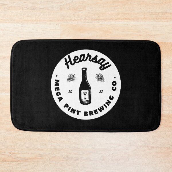 Item preview, Hearsay Brewing Company - Hearsay Brewing Co  court quote  designed and sold by Raiko-art.