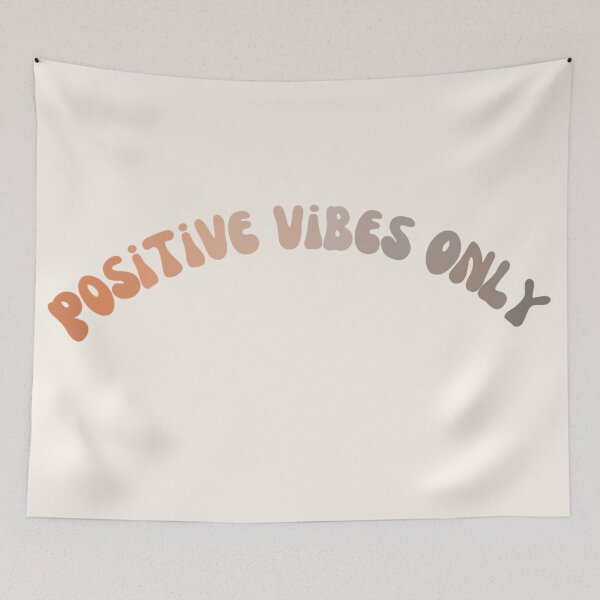 Item preview, Positive vibes only, inspirational quote ( colour palette, color palete) designed and sold by Sanaura.