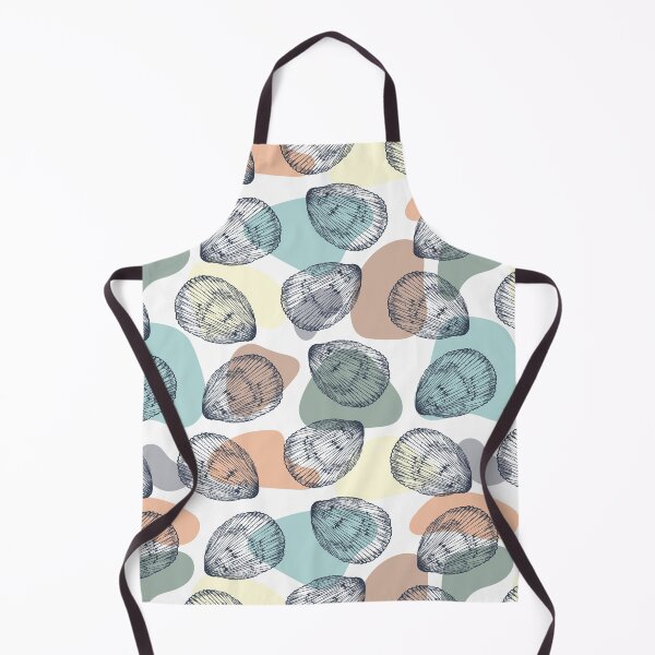 Item preview, Elegant seamless pattern in trendy colors with seashells designed and sold by Alinart16.