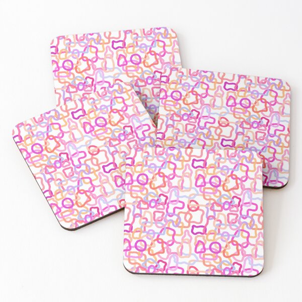 Item preview, Pink, Purple, and Orange Abstract  designed and sold by eaprice19.