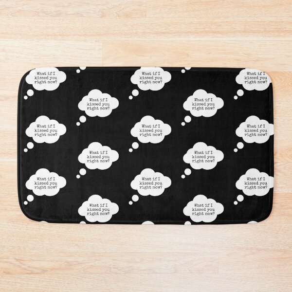 Item preview, Drake - lyrics - thought bubble - what if I kissed you right now?  designed and sold by itsmemaytal.